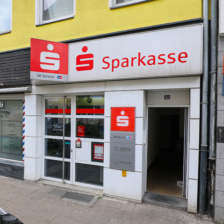 Sparkasse Geldautomat Frohnhauser Markt